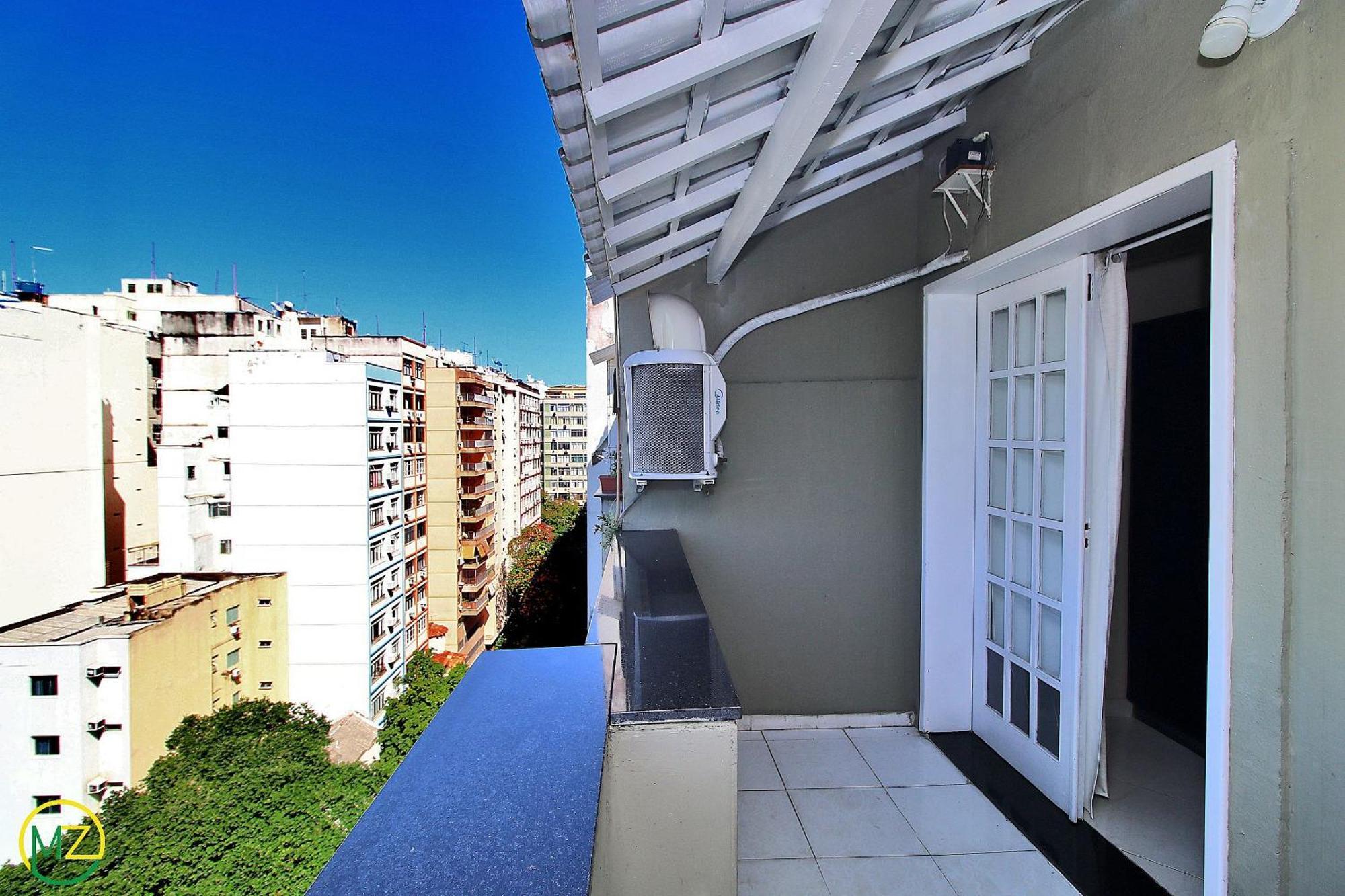 Studio Com Pequena Varanda Em Copacabana Rio de Janeiro Buitenkant foto
