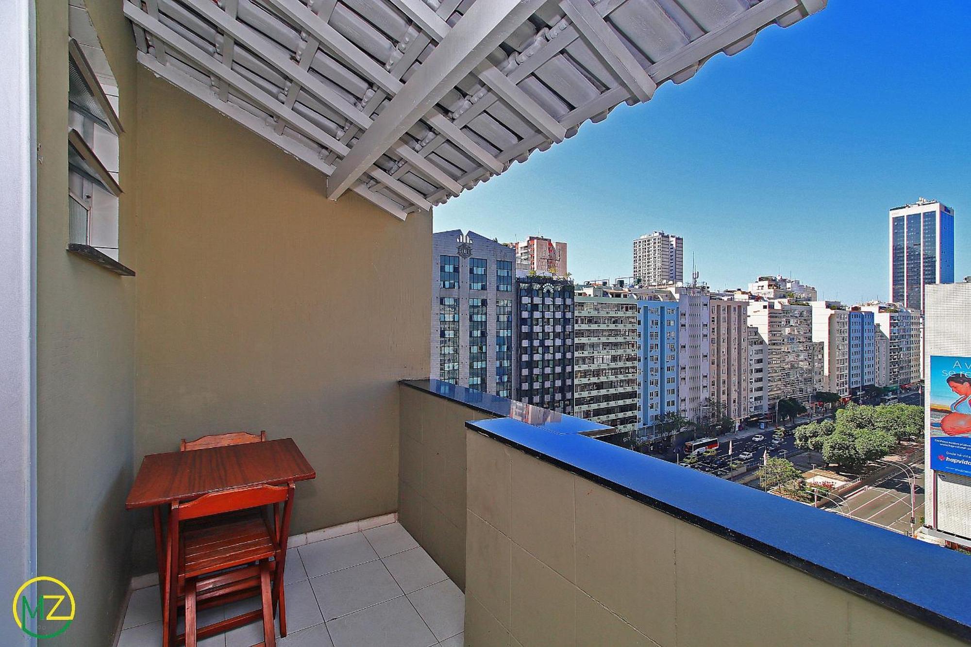 Studio Com Pequena Varanda Em Copacabana Rio de Janeiro Buitenkant foto